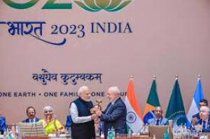 भारत ने जी20 को आर्थिक सहयोग के एक ‘प्रमुख मंच’ के रूप में स्थापित किया