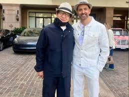 जैकी चैन से मिले ऋतिक रोशन, इंस्टाग्राम पर तस्वीर साझा की जैकी चैन से मिले ऋतिक रोशन, इंस्टाग्राम पर तस्वीर साझा की