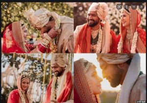  विक्की कौशल और कैटरीना कैफ ने शादी की, तस्वीरें सोशल मीडिया पर डाली