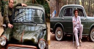 ये है धर्मेन्द्र की 62 साल पुरानी फिएट कार.... 18 हजार में खरीदी थी पहली कार
