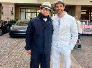 जैकी चैन से मिले ऋतिक रोशन, इंस्टाग्राम पर तस्वीर साझा की जैकी चैन से मिले ऋतिक रोशन, इंस्टाग्राम पर तस्वीर साझा की