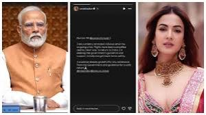 दुबई में फंसी अभिनेत्री सोनल चौहान ने प्रधानमंत्री मोदी से सुरक्षित वापसी के लिए मदद मांगी