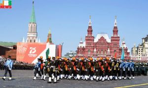  भारतीय सशस्त्र बलों की टुकड़ी ने मॉस्को, रूस में विजय दिवस परेड में हिस्सा लिया