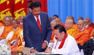 श्रीलंका के नये मंत्रिमंडल में राजपक्षे परिवार का वर्चस्व