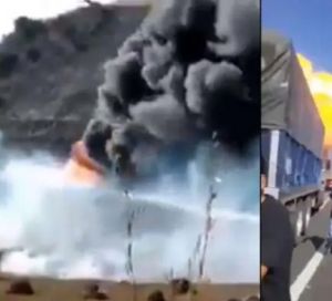  गैस से भरे टैंकर ट्रक में विस्फोट, 13 लोगों की मौत