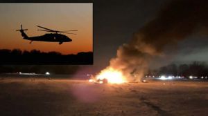  हेलीकॉप्टर दुर्घटना में ‘नेशनल गार्ड' के तीन जवानों की मौत