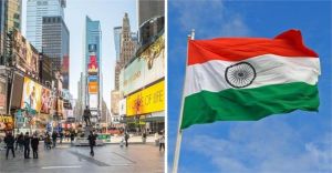  भारत के 75वें स्वतंत्रता दिवस पर न्यूयार्क के टाइम्स स्क्वायर पर फहराया जाएगा अब तक का सबसे बड़ा तिरंगा