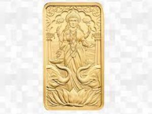   दिवाली के मौके पर यूके रॉयल मिंट द्वारा देवी लक्ष्मी की तस्वीर वाली सोने की छड़ की होगी बिक्री