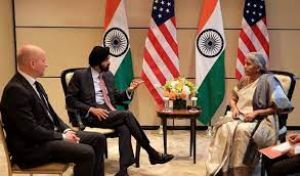  सीतारमण ने न्यूयॉर्क में कई प्रमुख कंपनियों के सीईओ से मुलाकात की; मेक इन इंडिया पर हुई चर्चा