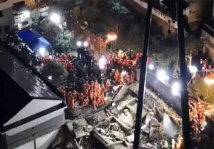 कैंटीन भवन में विस्फोट होने से 16 लोगों की मौत, 10 घायल