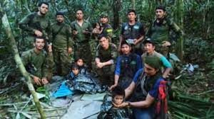 विमान हादसे के बाद लापता चार बच्चे 40 दिन बाद अमेजन के जंगलों में मिले