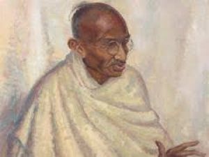 ब्रिटेन में महात्मा गांधी के तैल चित्र की नीलामी में अनुमान से तीन गुना अधिक कीमत मिली