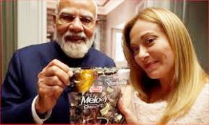 इटली दौरे में 'मेलोडी' टॉफी को लेकर मेलोनी ने जताया मोदी का आभार