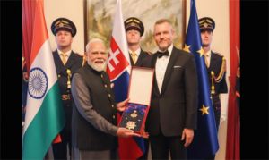 स्लोवाकिया के सर्वोच्च सम्मान से सम्मानित हुए प्रधानमंत्री मोदी, भारत का बढ़ाया गौरव