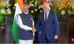  ऑकलैंड में पीएम मोदी और क्रिस्टोफर लक्सन के बीच द्विपक्षीय वार्ता, व्यापार-रक्षा समेत कई मुद्दों पर चर्चा