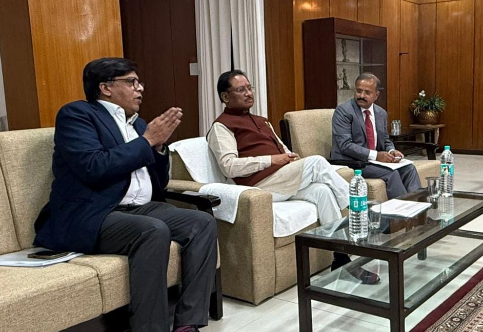 मुख्यमंत्री साय ने मध्यप्रदेश में नई सिंचाई तकनीक 'प्रेशर इरिगेशन नेटवर्क' की प्रस्तुति का किया अवलोकन मुख्यमंत्री साय ने मध्यप्रदेश में नई सिंचाई तकनीक 'प्रेशर इरिगेशन नेटवर्क' की प्रस्तुति का किया अवलोकन