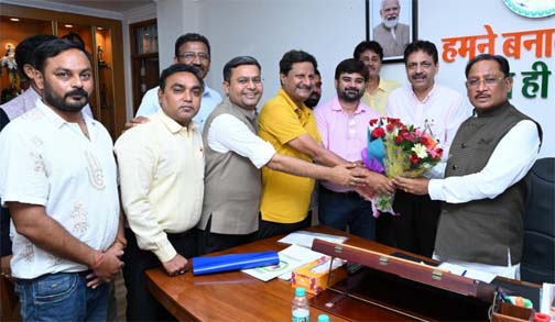 उत्कृष्ट खिलाड़ियों को सरकारी सेवा का अवसर: मुख्यमंत्री के निर्णय का छत्तीसगढ़ ओलम्पिक एसोसिएशन ने किया स्वागत उत्कृष्ट खिलाड़ियों को सरकारी सेवा का अवसर: मुख्यमंत्री के निर्णय का छत्तीसगढ़ ओलम्पिक एसोसिएशन ने किया स्वागत