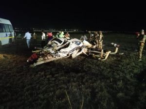  रायपुर एयरपोर्ट पर हेलीकॉप्टर दुर्घटनाग्रस्त, 2 पायलटों की मौत, मुख्यमंत्री ने शोक व्यक्त किया 