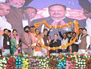 &ldquo;जो कहा, वह किया, और जो नहीं कहा, वह भी करके दिखाया&rdquo;: केंद्रीय मंत्री श्री जगत प्रकाश नड्डा