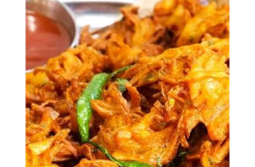 प्याज के पकौड़ों में बेसन का कच्चा स्वाद आता है? प्याज के पकौड़ों में बेसन का कच्चा स्वाद आता है?