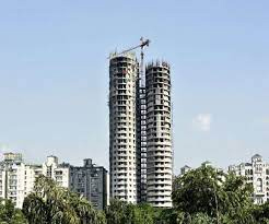 सुपरटेक के ट्विन टावर ढहाने से पहले किया गया परीक्षण विस्फोट सुपरटेक के ट्विन टावर ढहाने से पहले किया गया परीक्षण विस्फोट