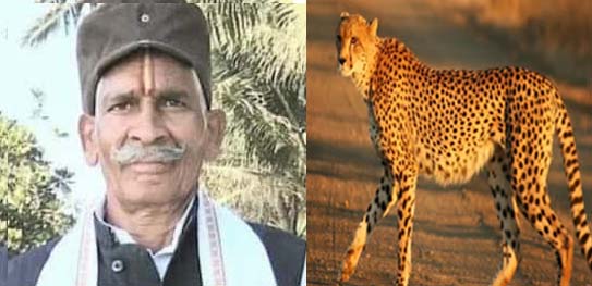 मध्य प्रदेश में लाए जा रहे चीतों को लेकर जागरूकता फैला रहा चंबल का पूर्व डकैत मध्य प्रदेश में लाए जा रहे चीतों को लेकर जागरूकता फैला रहा चंबल का पूर्व डकैत