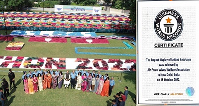 तीन महीनों में 41 हज़ार से अधिक टोपियां बुनकर अफवा ने गिनीज़ वर्ल्ड रिकॉर्ड बनाया तीन महीनों में 41 हज़ार से अधिक टोपियां बुनकर अफवा ने गिनीज़ वर्ल्ड रिकॉर्ड बनाया