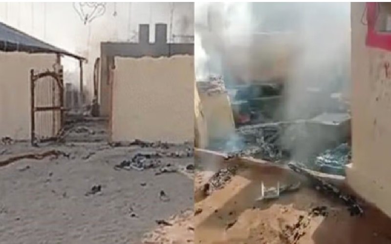 शादी समारोह में गैस सिलेंडर फटा, दूल्हे के माता-पिता सहित 60 लोग झुलसे, 4 की मौत शादी समारोह में गैस सिलेंडर फटा, दूल्हे के माता-पिता सहित 60 लोग झुलसे, 4 की मौत