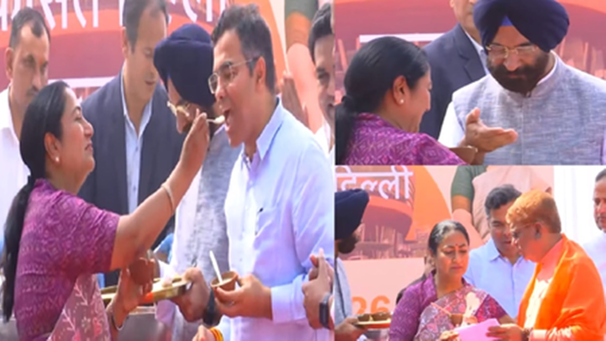 दिल्ली सरकार ने खीर खिलाकर अनोखे अंदाज में बजट सत्र की शुरुआत की दिल्ली सरकार ने खीर खिलाकर अनोखे अंदाज में बजट सत्र की शुरुआत की