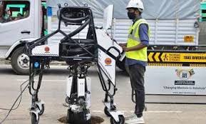 रोबोट के ज़रिए होगी सीवर की सफाई रोबोट के ज़रिए होगी सीवर की सफाई