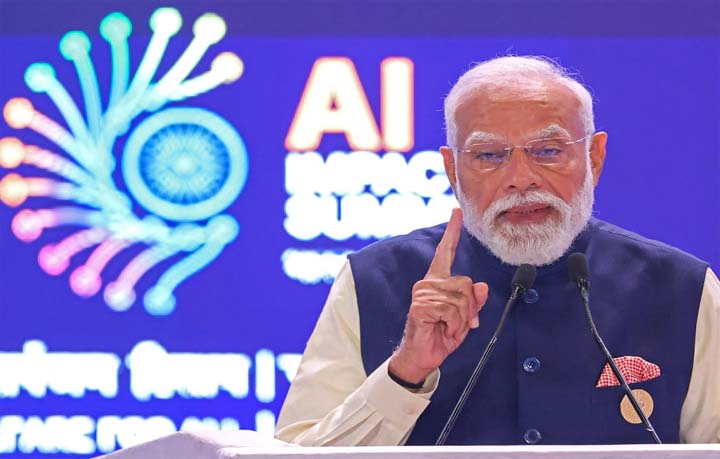 एआई का सही उपयोग मानवता के लिए अवसर बनेगा: पीएम मोदी एआई का सही उपयोग मानवता के लिए अवसर बनेगा: पीएम मोदी