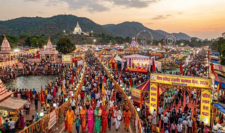 बिहार: सज-धज कर तैयार राजगीर का कुंड क्षेत्र, 17 मई से शुरू होगा ऐतिहासिक मलमास मेला बिहार: सज-धज कर तैयार राजगीर का कुंड क्षेत्र, 17 मई से शुरू होगा ऐतिहासिक मलमास मेला