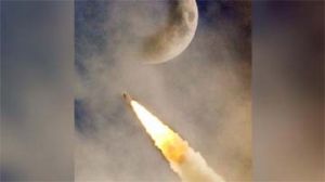 चंद्रयान-2 ने भेजी चंद्रमा की पहली तस्वीर