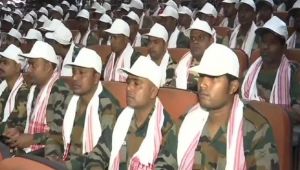 असम में 8 प्रतिबंधित संगठनों के 644 उग्रवादियों ने 177 हथियारों के साथ किया सरेंडर
