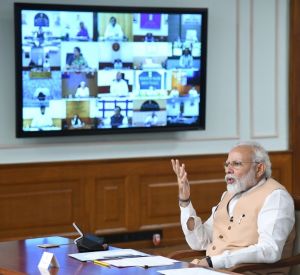  प्रधानमंत्री ने केंद्रीय मंत्रियों के साथ किया विचार-विमर्श किया ,    पीएम ने  कोविड-19 के खिलाफ लड़ाई में प्रेरित, दृढ़ प्रतिज्ञ और सतर्क रहने के विशेष महत्व को रेखांकित किया, कहा- किसानों का कल्याण अत्यंत महत्वपूर्ण है, सरकार किसानों को फसल कटाई के सीजन में हरसंभव मदद करेगी   