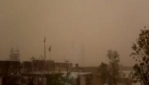  राजस्थान के कई इलाकों में आंधी-बारिश