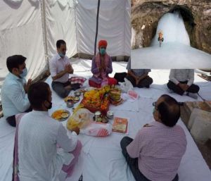 अमरनाथ यात्रा: जम्मू में  प्रथम पूजा  संपन्न