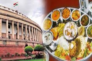  संसद कैंटीन में अब 100 रुपए की शाकाहारी थाली और 700 रुपए में बुफे मांसाहारी