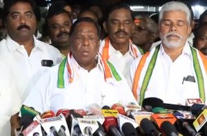  विश्वास प्रस्ताव पर मतदान से पहले मुख्यमंत्री का इस्तीफा, पुडुचेरी में कांग्रेस सरकार गिरी