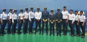  महिला अधिकारियों द्वारा संचालित एमटी स्वर्ण कृष्ण ने रचा इतिहास 