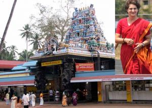  प्रियंका ने अत्तुकल मंदिर में पूजा की