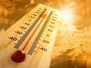  न्यूनतम तापमान सामान्य से कम