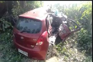  कार और जीप की भिड़ंत में तीन लोगों की मौत, तीन अन्य घायल