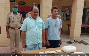  20 किलो स्मैक के साथ ग्राम प्रधान सहित 2 आरोपी गिरफ्तार