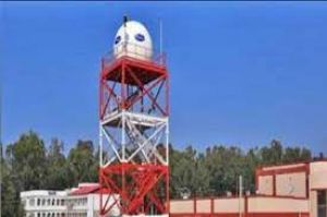  मौसम की बेहतर जानकारी देने के लिए लगाया गया एक्स-बैंड डॉप्लर रडार
