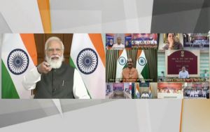 प्रधानमंत्री ने जयपुर के &lsquo;सिपेट&rsquo; का उद्घाटन किया, चार चिकित्सा महाविद्यालयों की आधारशिला रखी