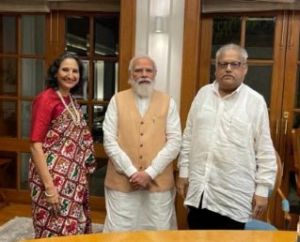 प्रधानमंत्री ने शेयर बाजार निवेशक राकेश झुनझुनवाला से मुलाकात की