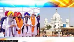 पंजाब के मुख्यमंत्री चन्नी अपने मंत्रियों के साथ करतारपुर गुरुद्वारा साहिब पहुंचे