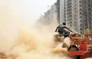   प्रदूषण फैलाने के आरोप में ठेकेदारों और बिल्डरों पर लाखों रुपए  का जुर्माना