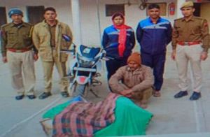   पचास किलोग्राम गोमांस बरामद, एक आरोपी  गिरफ्तार